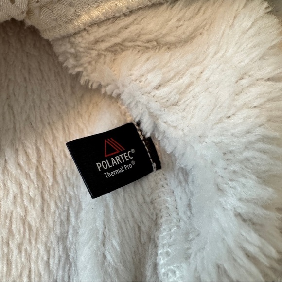 Patagonia Medium Cream Re-Tool Snap T Fleece Pullover ~ Polartec Outdoor Classic - Picture 9 of 9